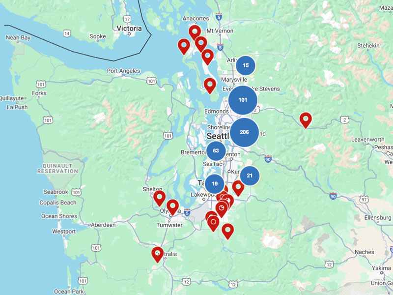 Service Areas